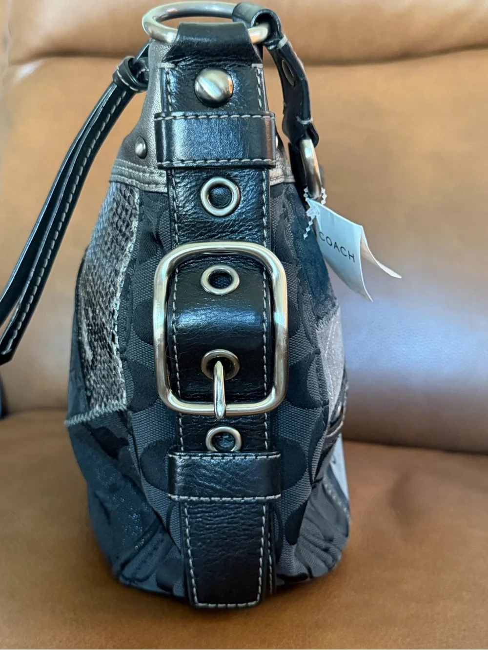 New w/tags vintage Coach Zoe hobo